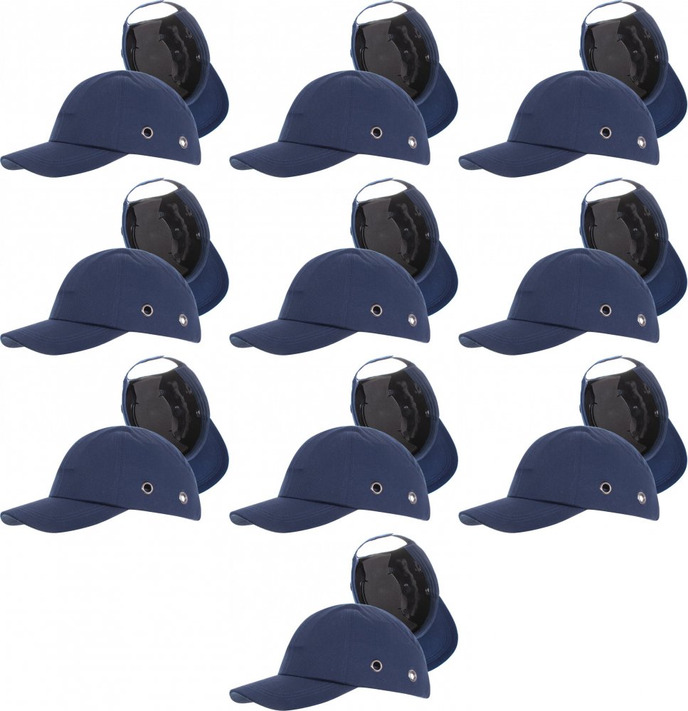 10x Czapka ochronna Procera Bumpcap, granatowy