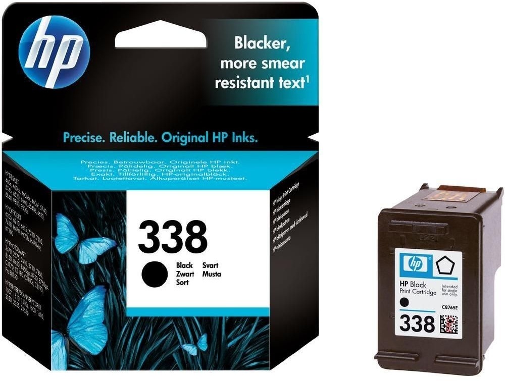 Tusz HP 338 (C8765EE), 480 stron, black (czarny)
