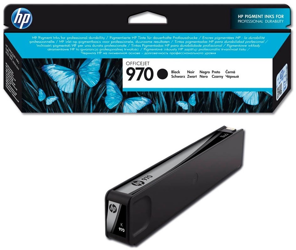 Tusz HP 970 (CN621AE), 3000 stron, black (czarny)