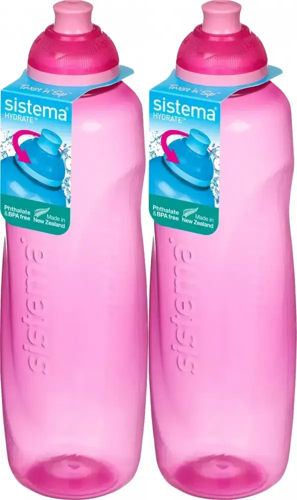 2x Bidon Sistema Helix, 600ml, mix kolorów