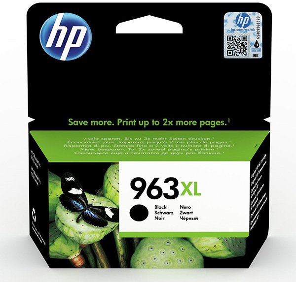 Tusz HP 963XL (3JA30AE), 2000 stron, 48ml, black (czarny)