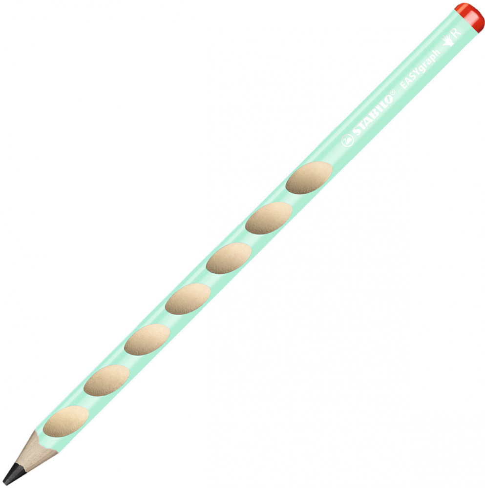 Ołówek drewniany Stabilo EASYgraph Pastel, HB, dla praworęcznych, zielony