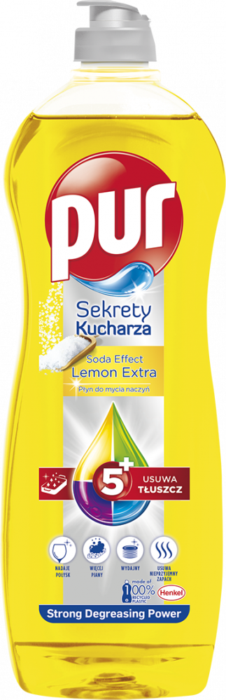 Płyn do naczyń Pur, lemon, 750ml