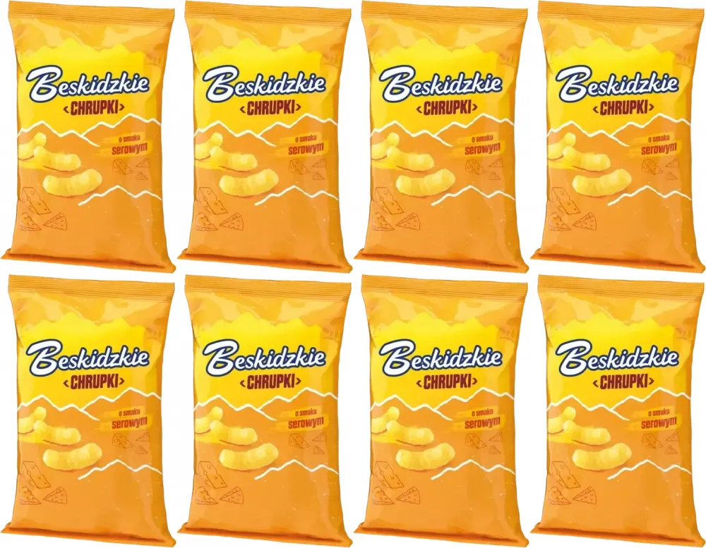 8x Chrupki Beskidzkie Aksam, serowy, 85g