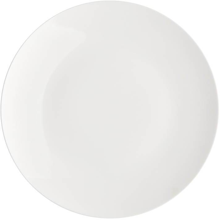 Talerz płytki Altom Design Bella, 26cm, porcelana, kremowy