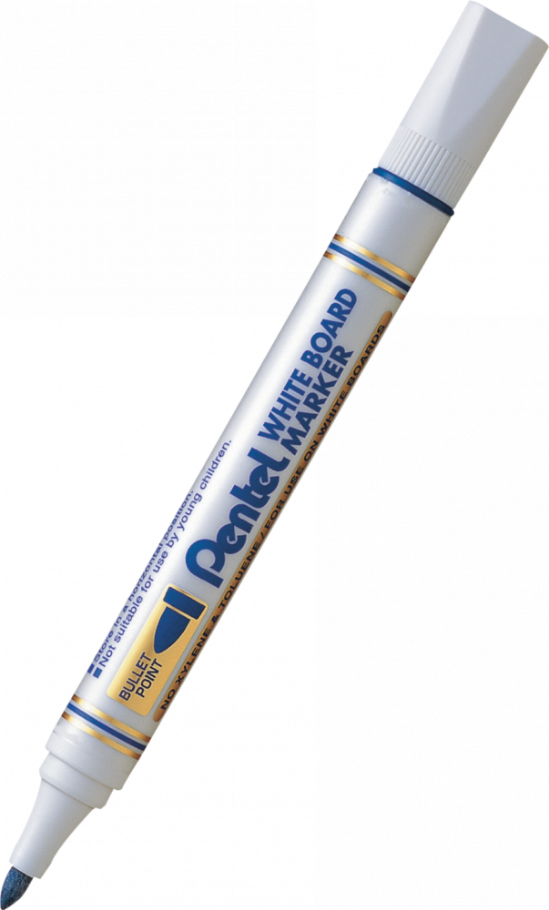 Marker suchościeralny Pentel MW85, okrągła, 4.4mm, niebieski
