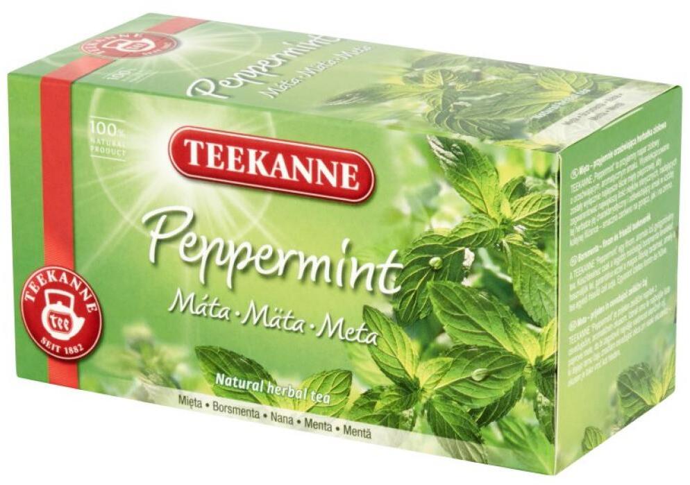 Herbata ziołowa w kopertach Teekanne, mięta, 20 sztuk x 1.5g