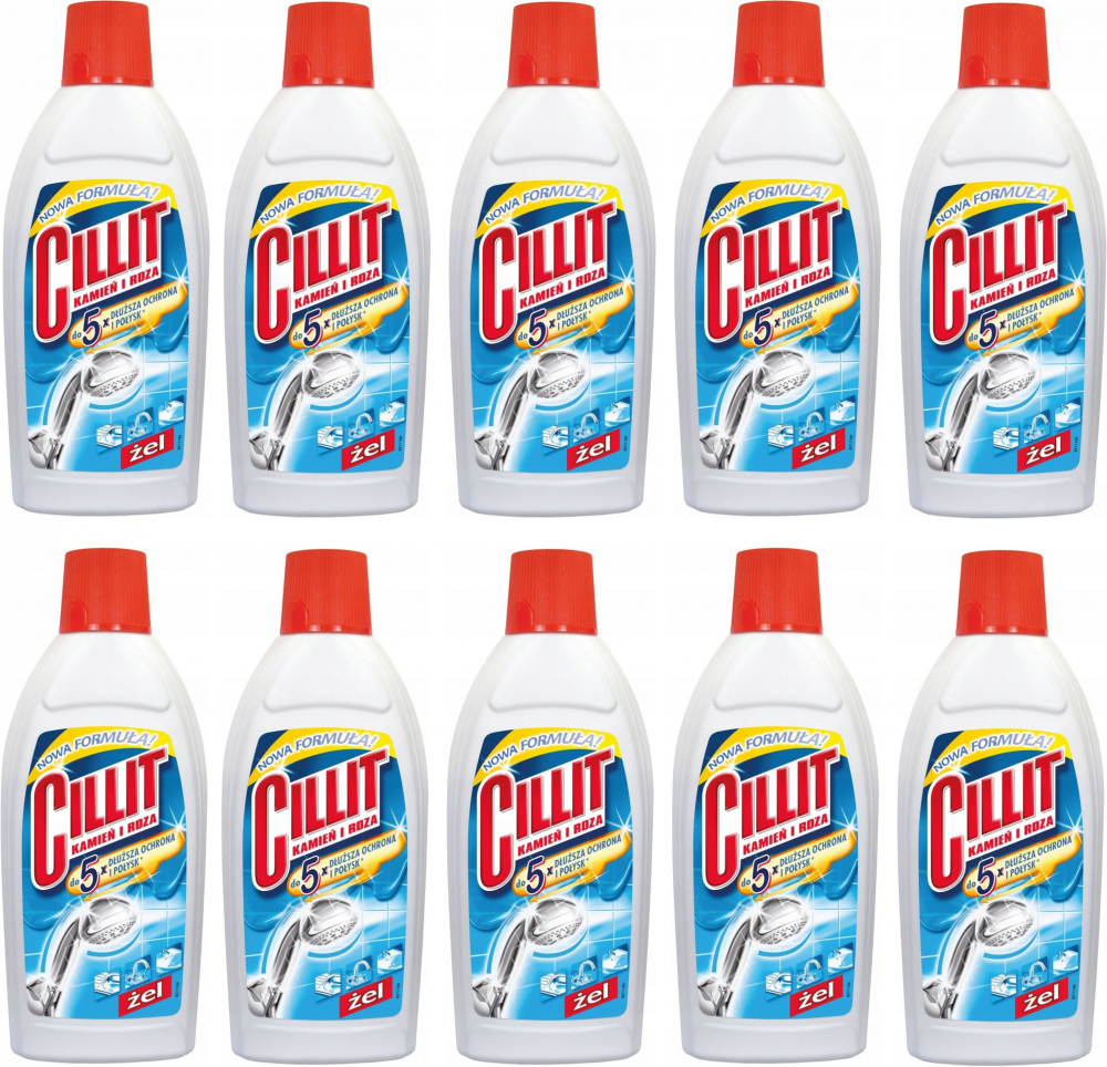 Żel do usuwania kamienia i rdzy Cillit, 420ml, original