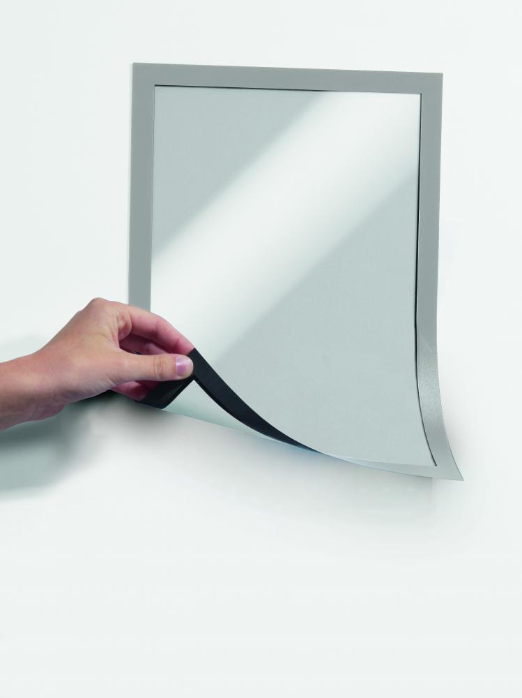Ramka magnetyczna Durable Duraframe Magnetic, A4, 5 sztuk, srebrny
