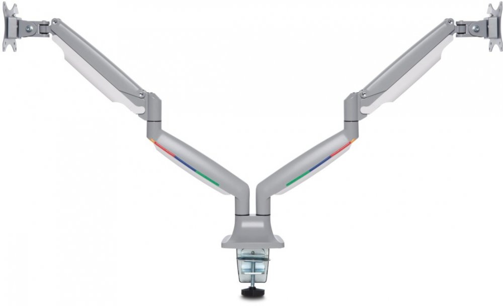 Uchwyt na 2 monitory Kenisngton SmartFit One-Touch, szary