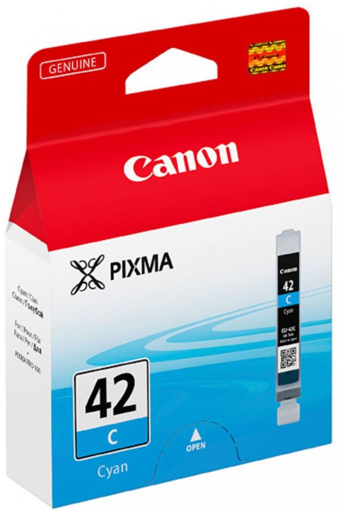 Tusz Canon 6385B001 (CLI-42C), 600 stron, cyan (błękitny)