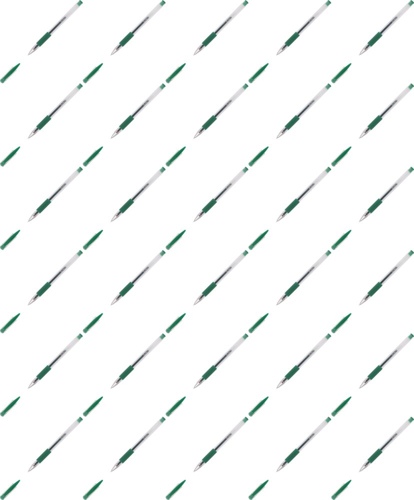 100x Długopis żelowy D.Rect, 2603, 0.5mm, zielony