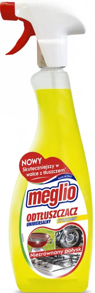 Płyn odtłuszczający Meglio, z rozpylaczem, cytrynowy, 750ml