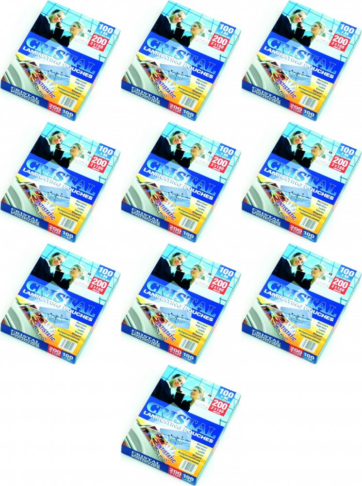 10x Folia do laminowania Argo, 111x154mm, A6, 2x100 μm, antystatyczna, 100 sztuk