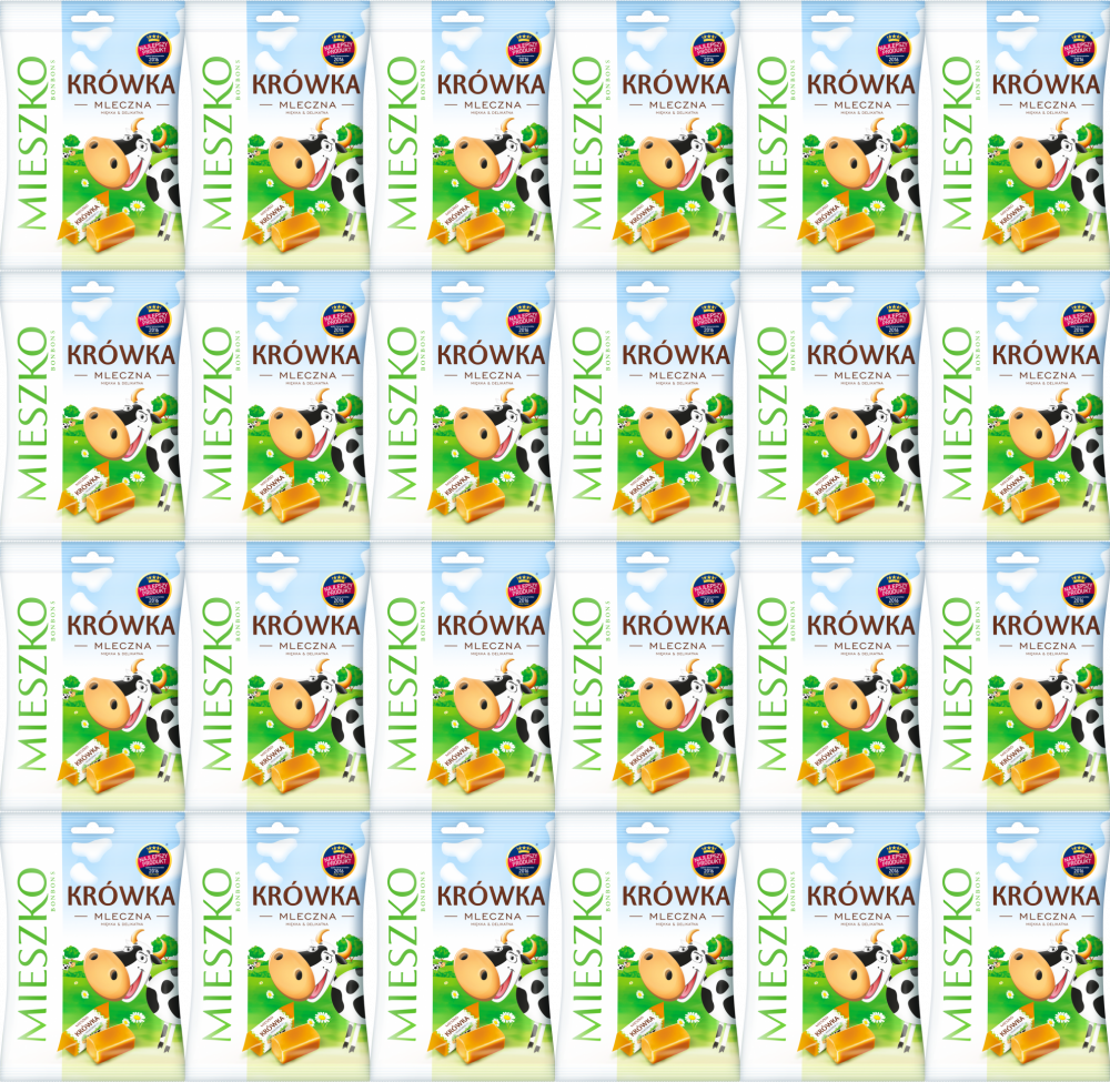 24x Cukierki Mieszko Krówka, mleczny, 215g