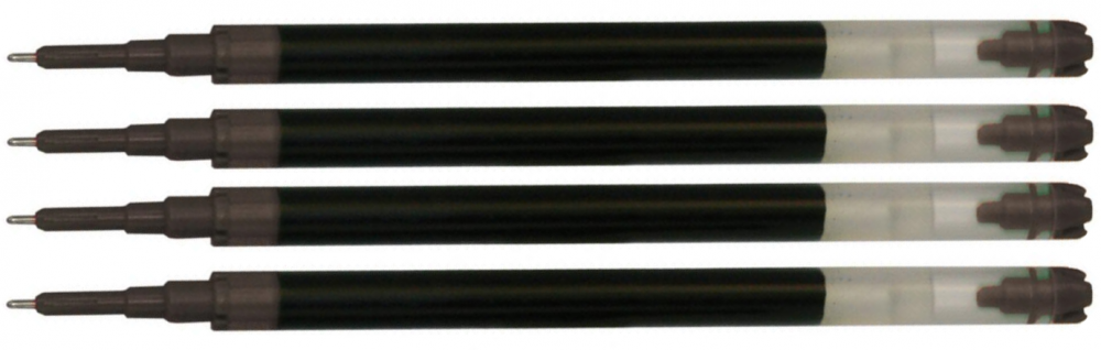 4x wkład BXS-V5RT do cienkopisu Pilot, 0.5mm, czarny