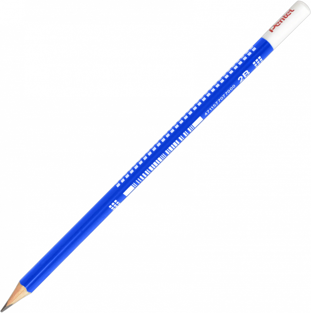 Ołówek drewniany Pentel CB60T, 2B