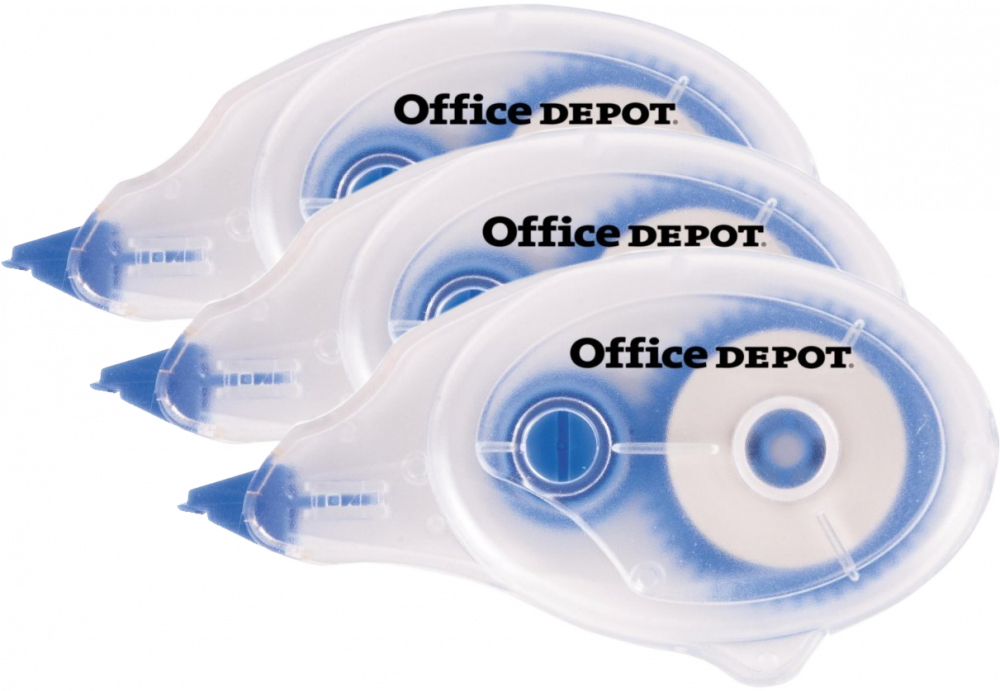 3x Korektor w taśmie Office Depot, 4.2mmx8.5m