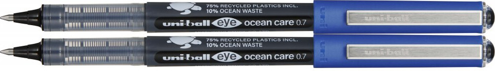 2x Pióro kulkowe Uni Eye Ocean Care, UB-157-ROP, 0.7mm, czarny