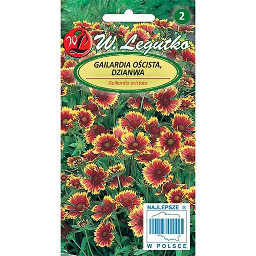 1 pac, Roata de foc (Gailardia) Bicolor, mix multicolor - Semințe: Mod de ambalare: 0.5 g