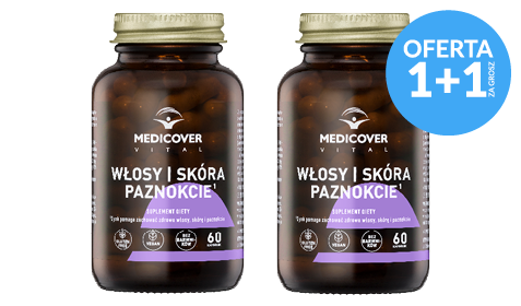 WŁOSY, SKÓRA, PAZNOKCIE 1+1 ZA GROSZ