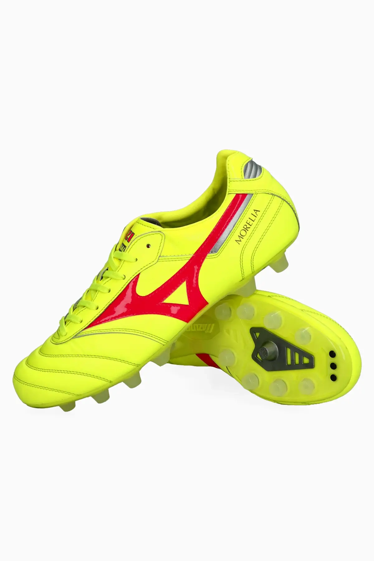 Korki Mizuno Morelia II Japan FG - Limonkowy
