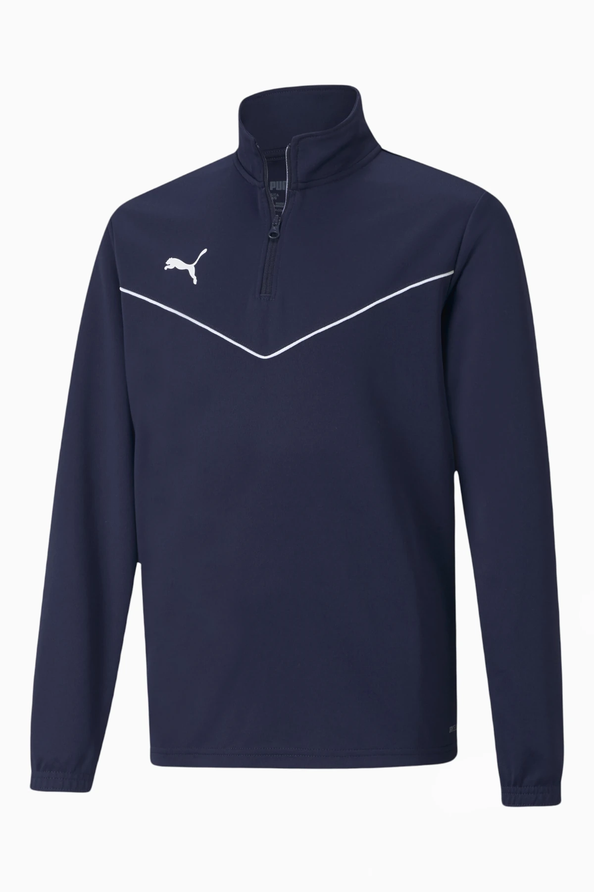 Bluza Puma teamRISE 1/4 Zip Top Junior - Granatowy