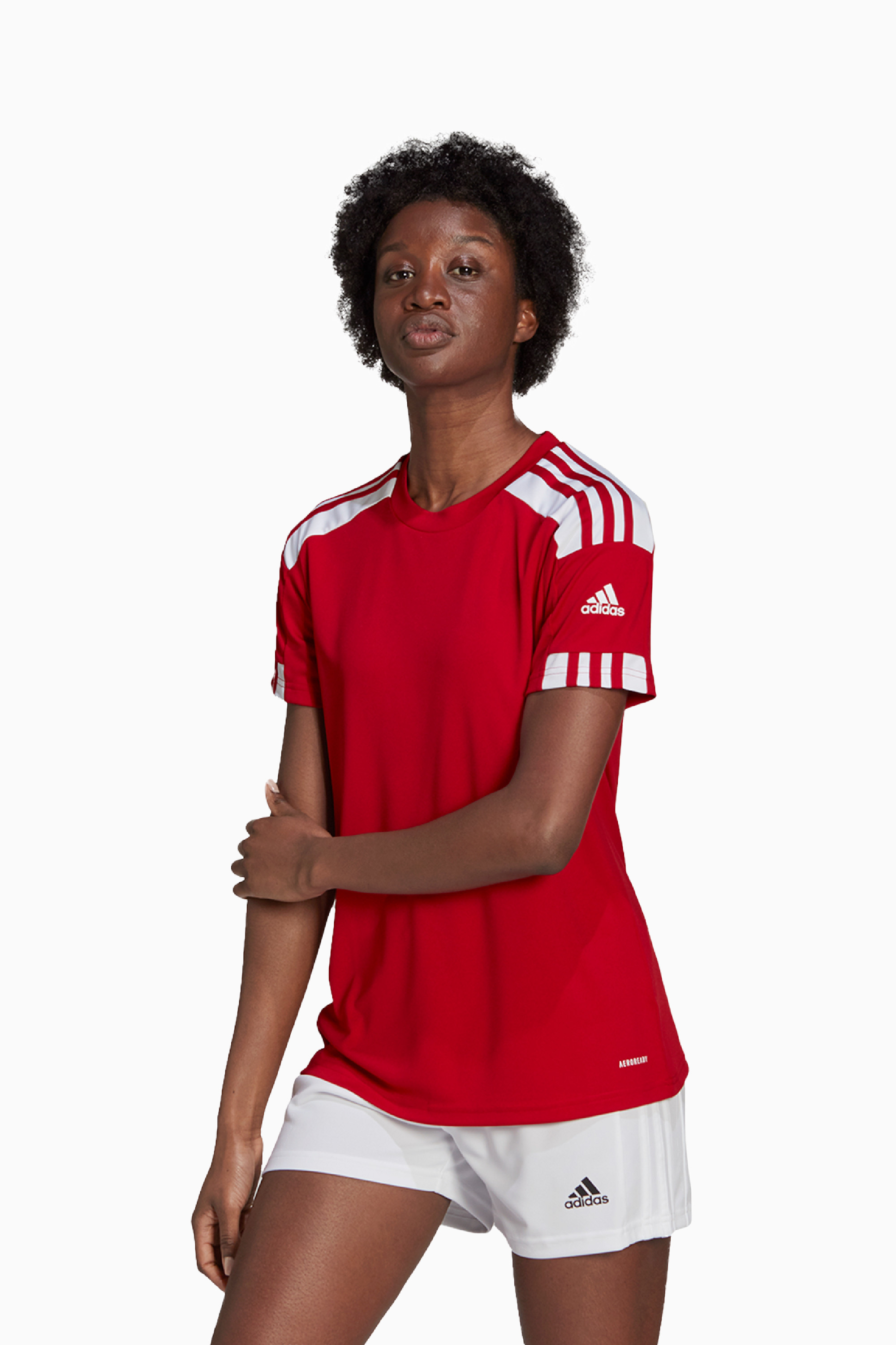 Koszulka adidas Squadra 21 Damska - Czerwony
