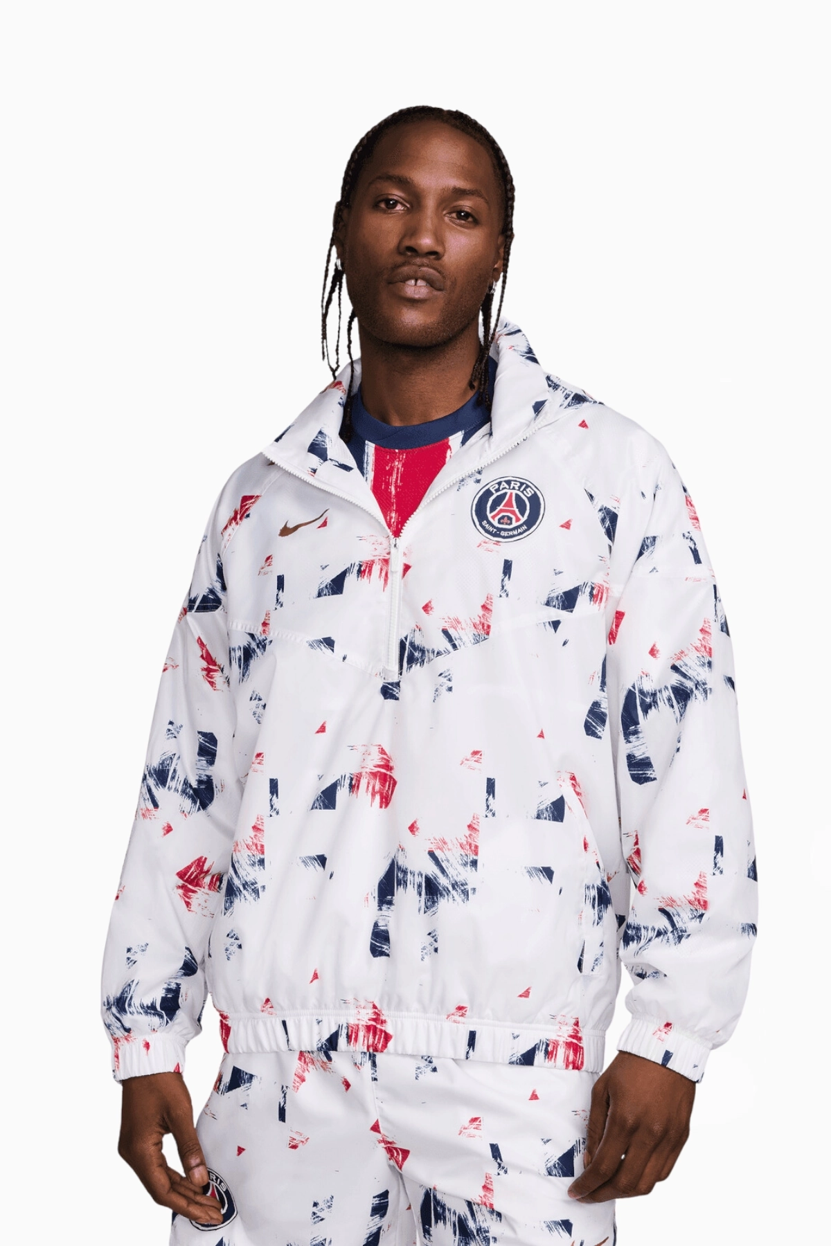 Kurtka Nike PSG 24/25 Windrunner - Biały