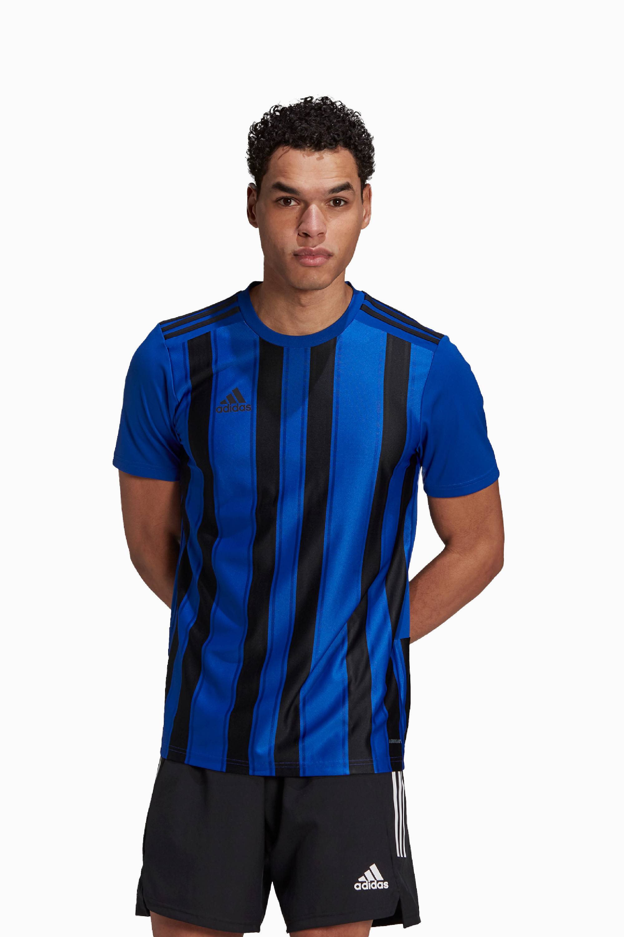 Koszulka adidas Striped 21 - Niebieski