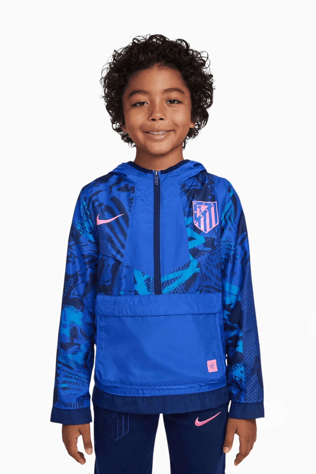 Kurtka Nike Atlético Madryt 24/25 Amplify Junior - Niebieski