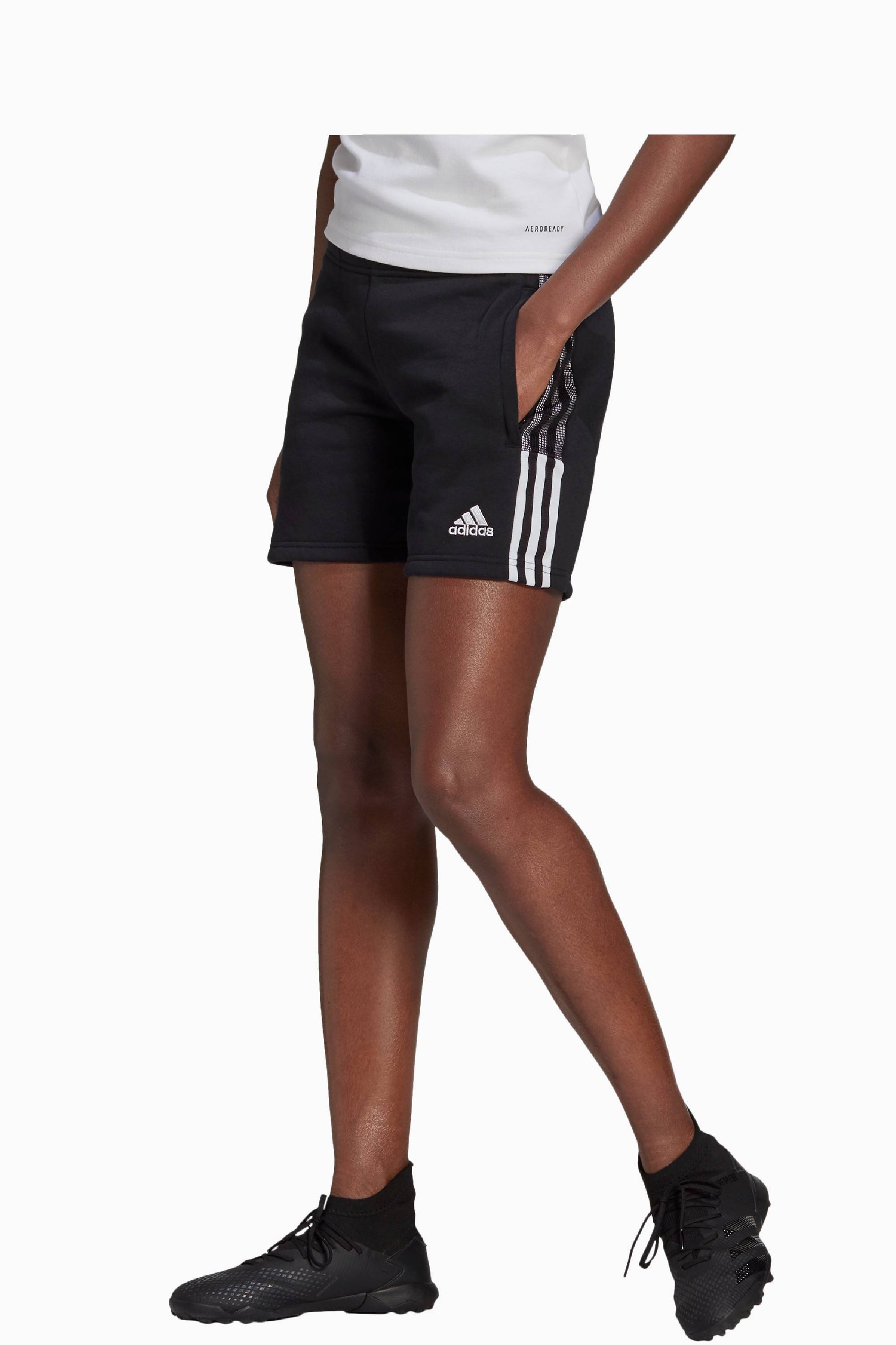 Spodenki adidas Tiro 21 Sweat Damskie - Czarny