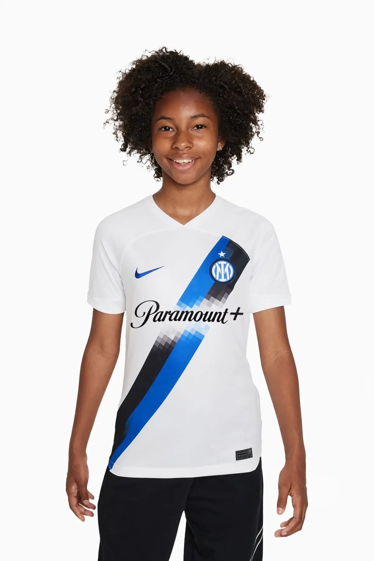 Koszulka Nike Inter Mediolan 23/24 Wyjazdowa Stadium Junior - Biały