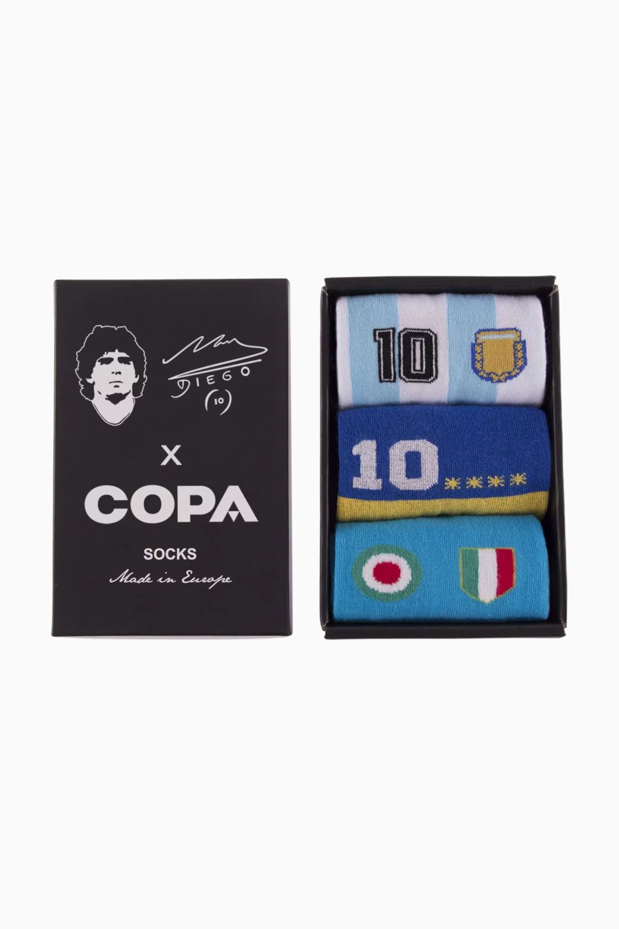 Skarpety Retro COPA x Maradona Number 10 Box - Multikolor