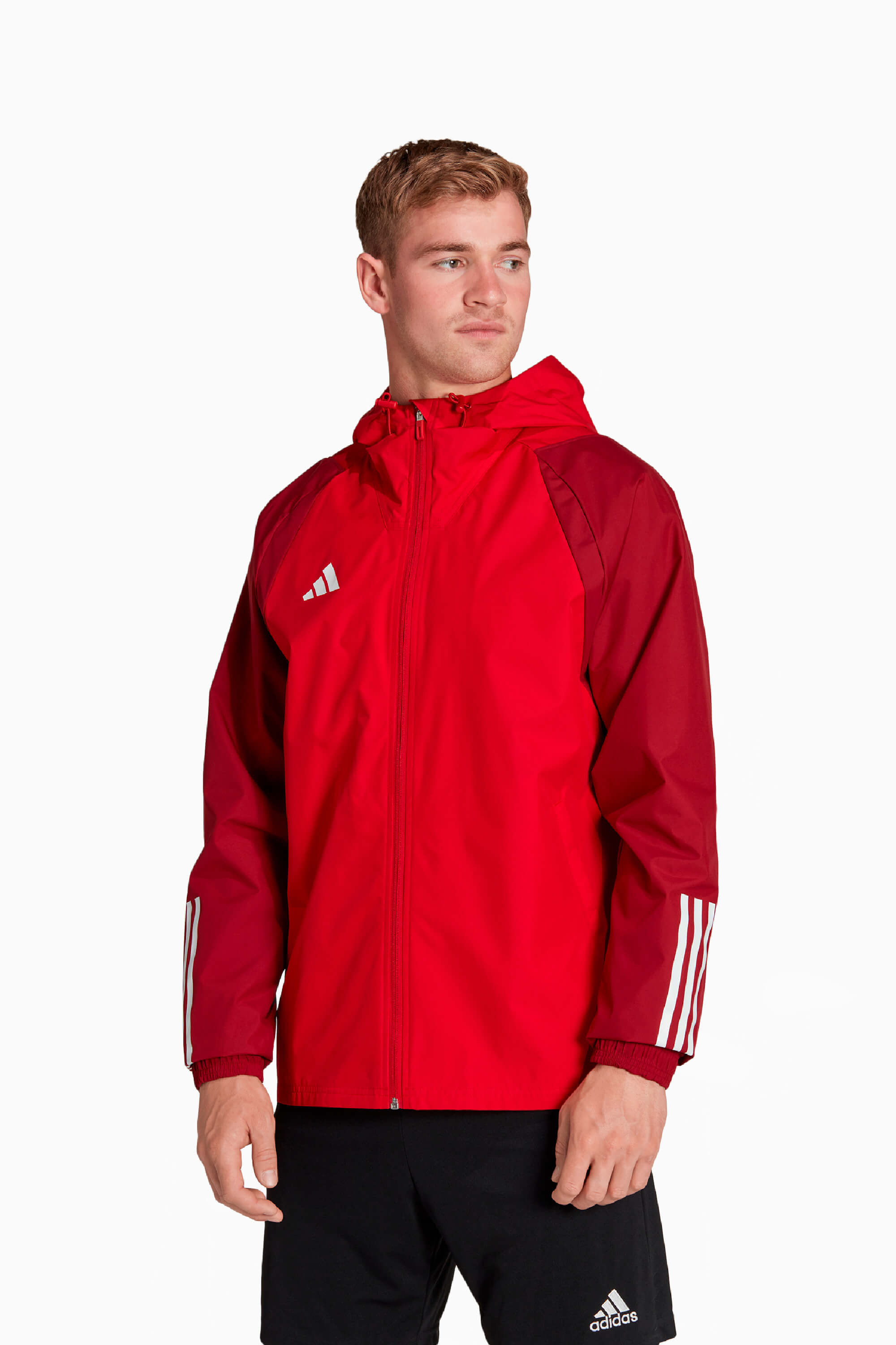 Kurtka adidas Tiro 23 Competiton Allweather - Czerwony