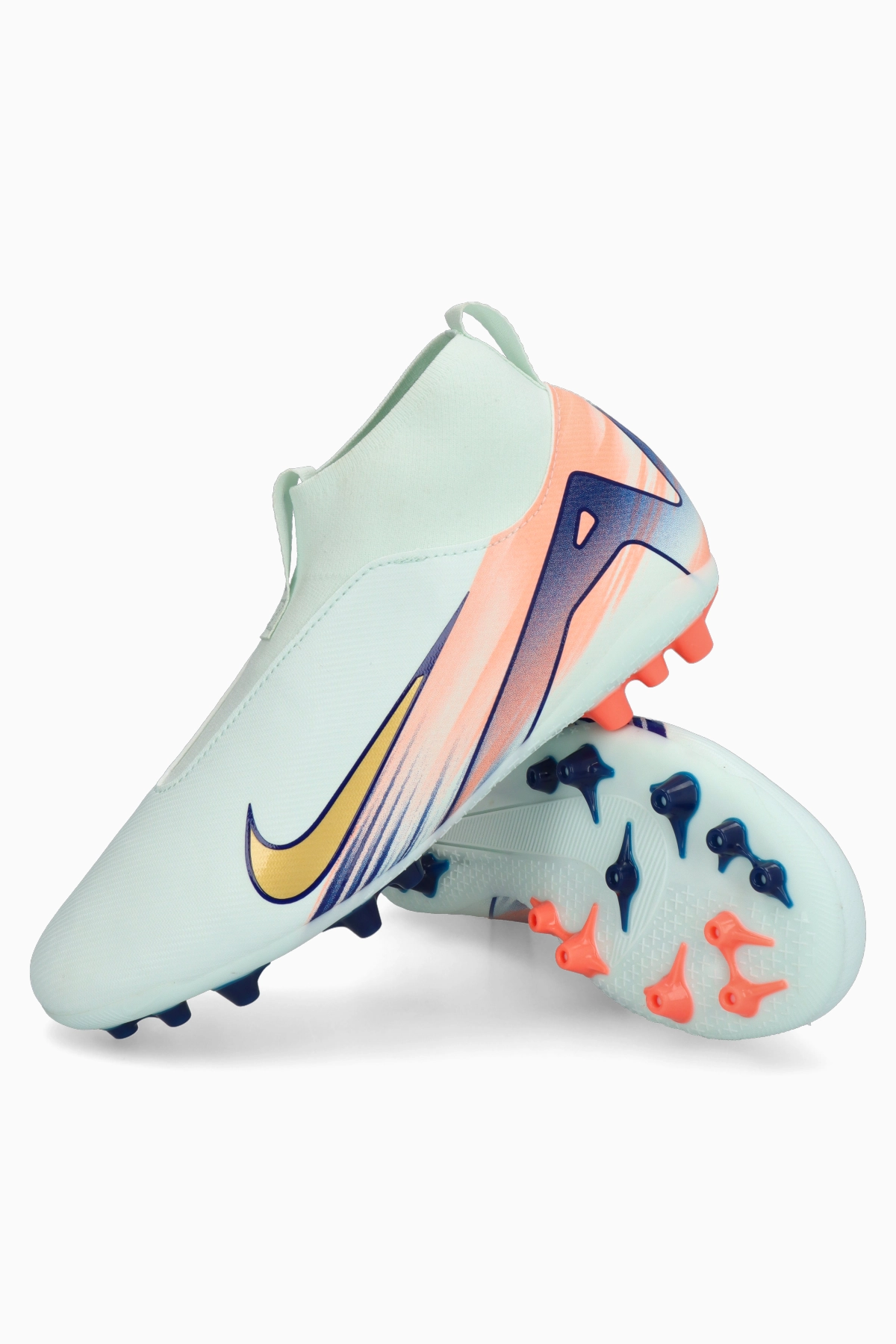 Korki Nike Zoom Mercurial Superfly 10 Academy MDS AG Junior - Błękitny