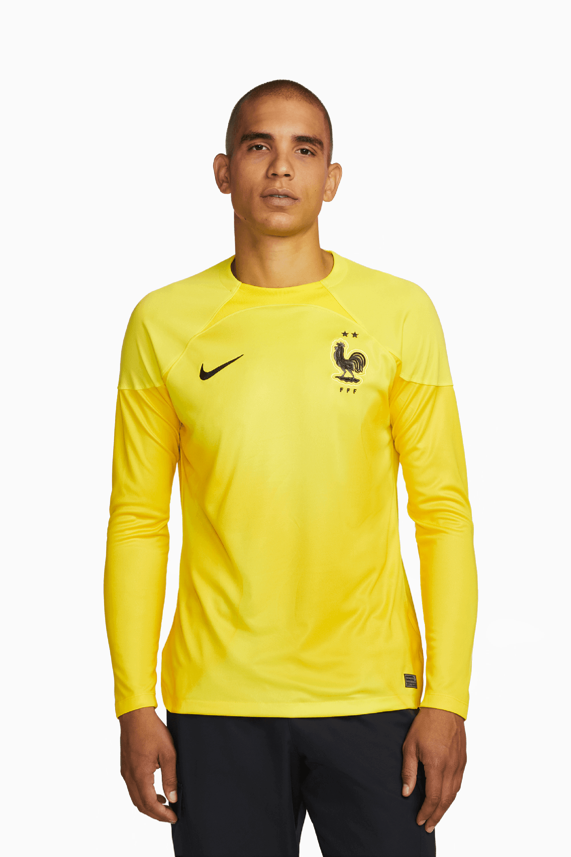 Koszulka Reprezentacji Francji Nike 2022 Goalkeeper Stadium - Żółty