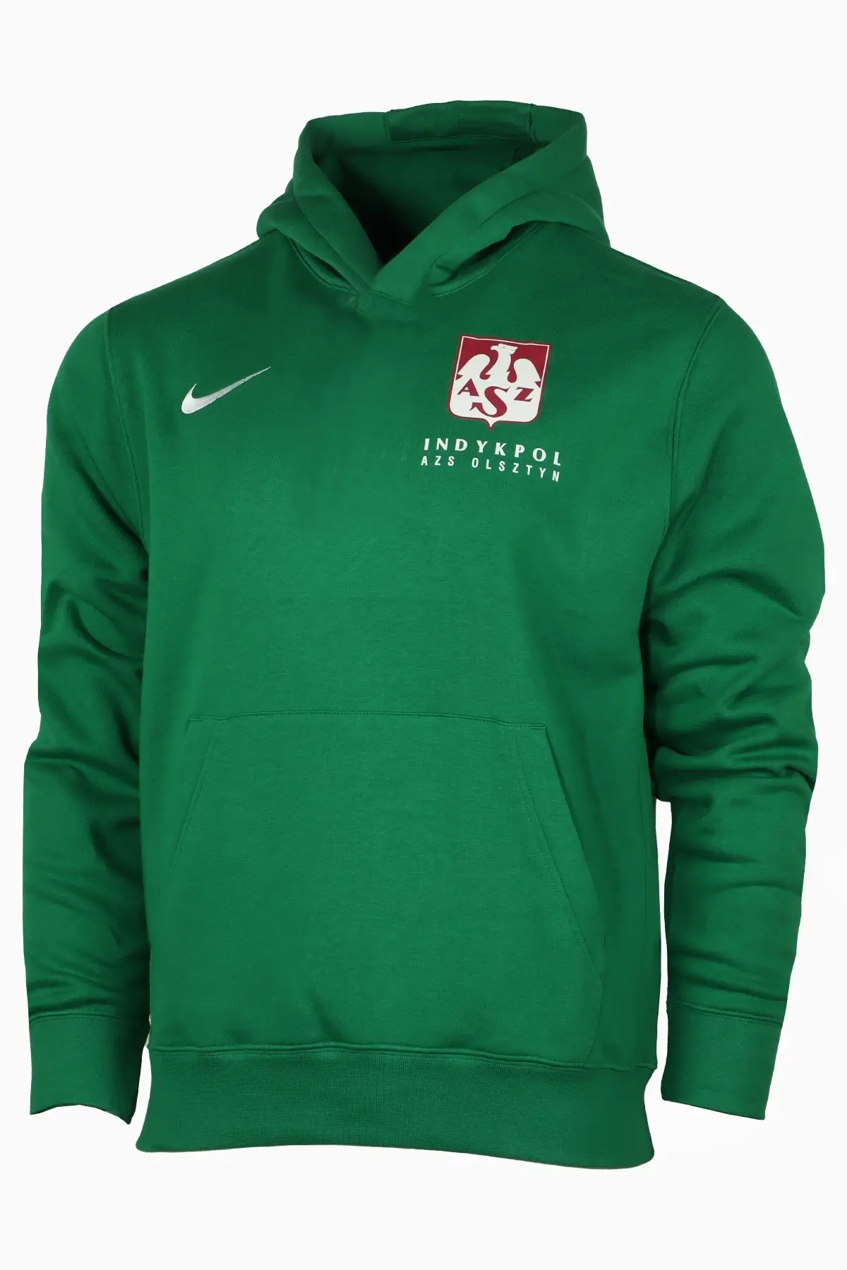 Bluza z kapturem Nike AZS Olsztyn 23/24 Junior - Zielony