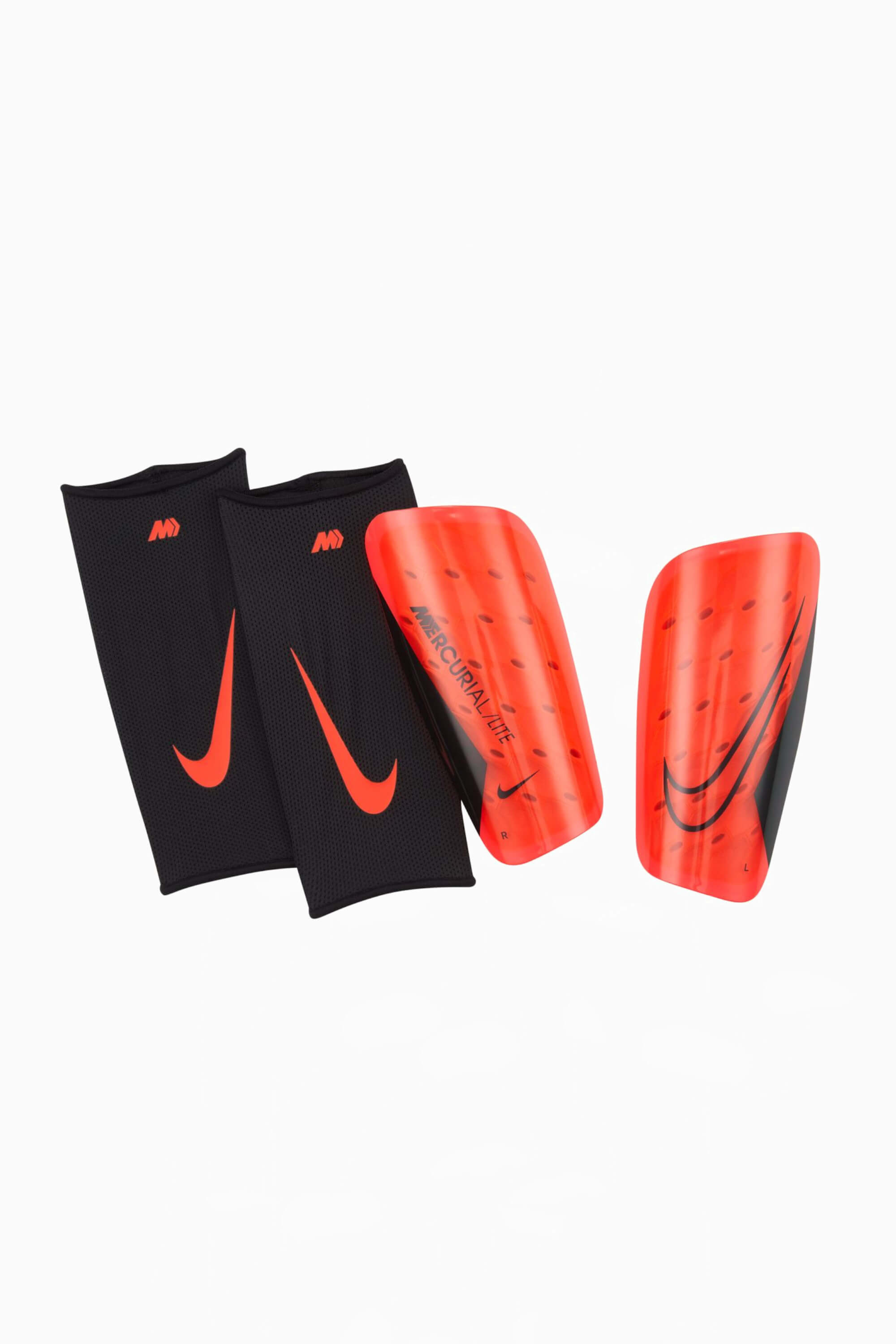 Ochraniacze Nike Mercurial Lite - Czerwony
