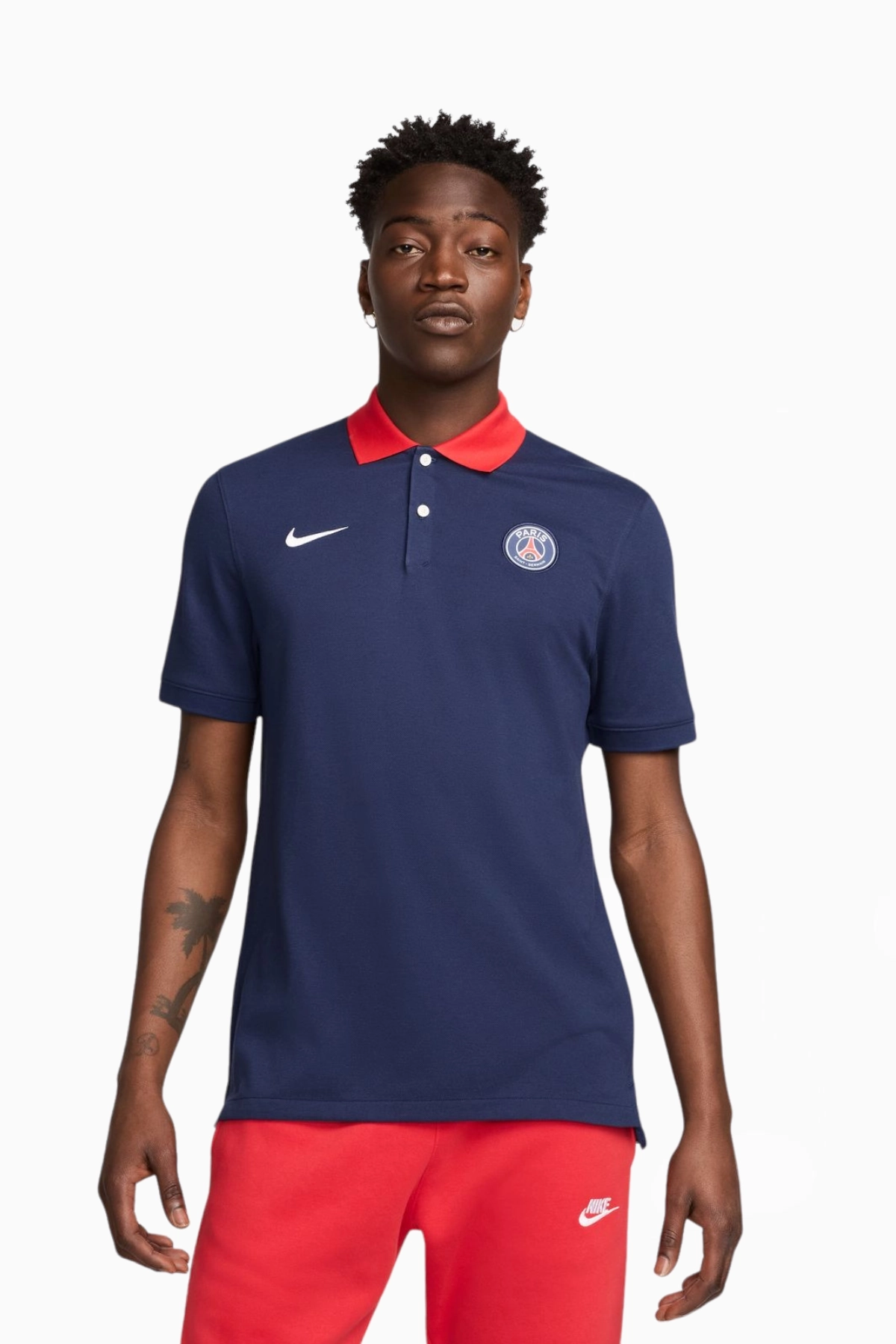 Koszulka Nike PSG 24/25 Polo - Granatowy