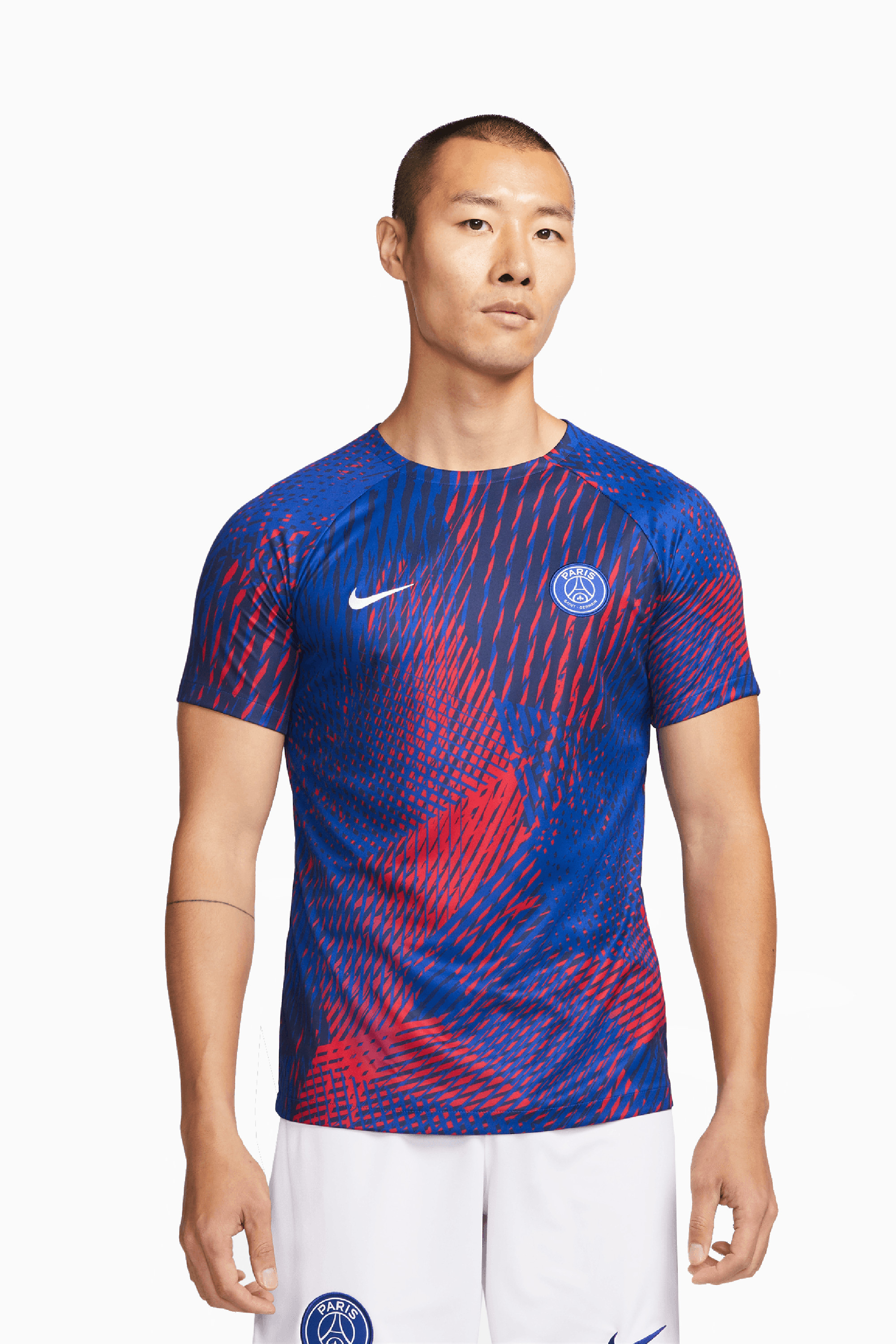 Koszulka Nike PSG 22/23 Pre-Match - Niebieski