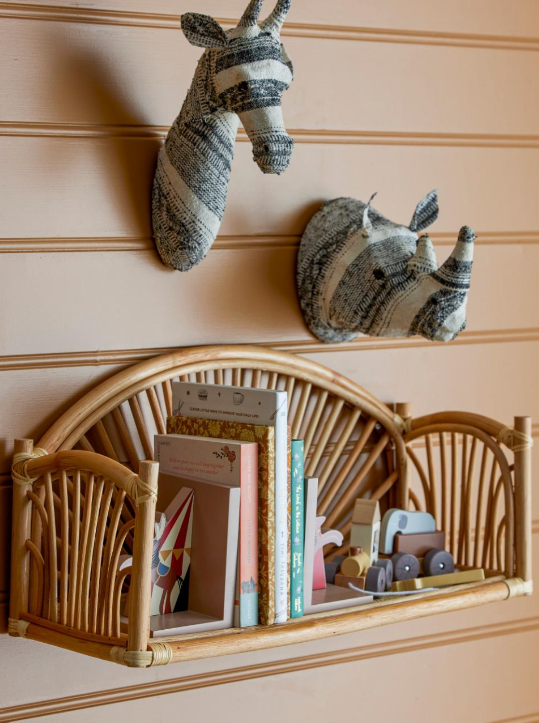 Dekoracja ścienna Silje, czarna, papier mache Bloomingville Mini
