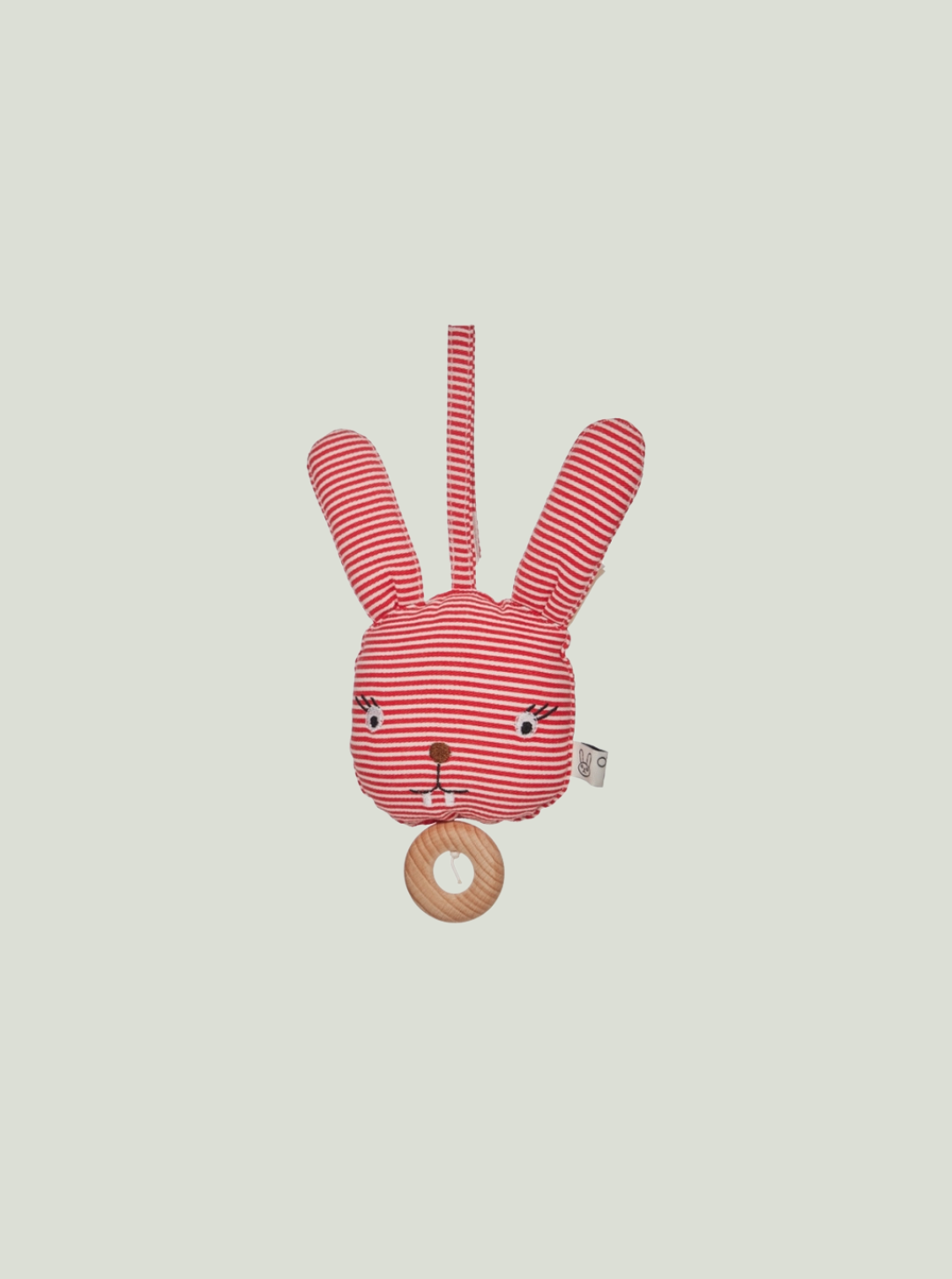 Zawieszka muzyczna Rosy Rabbit Cherry Red OYOY Mini