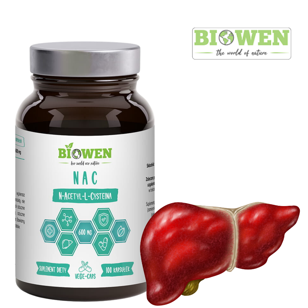 NAC 600mg 100kaps. Biowen