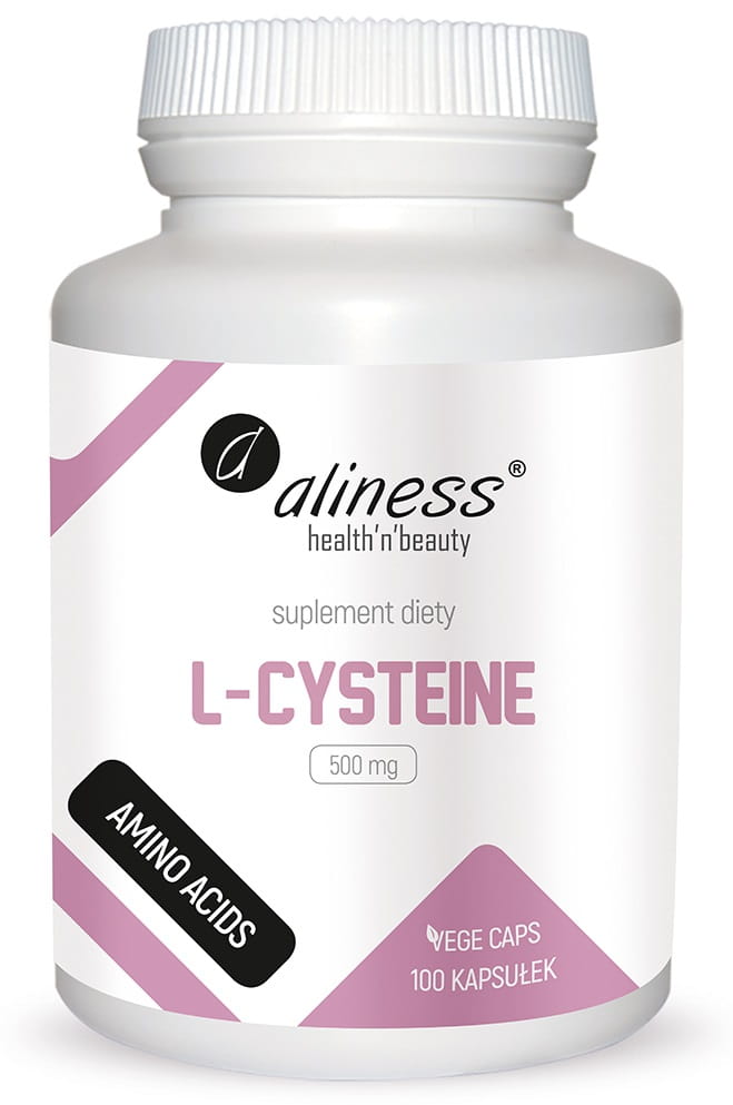 L-Cysteine 500mg 100kaps. Aliness