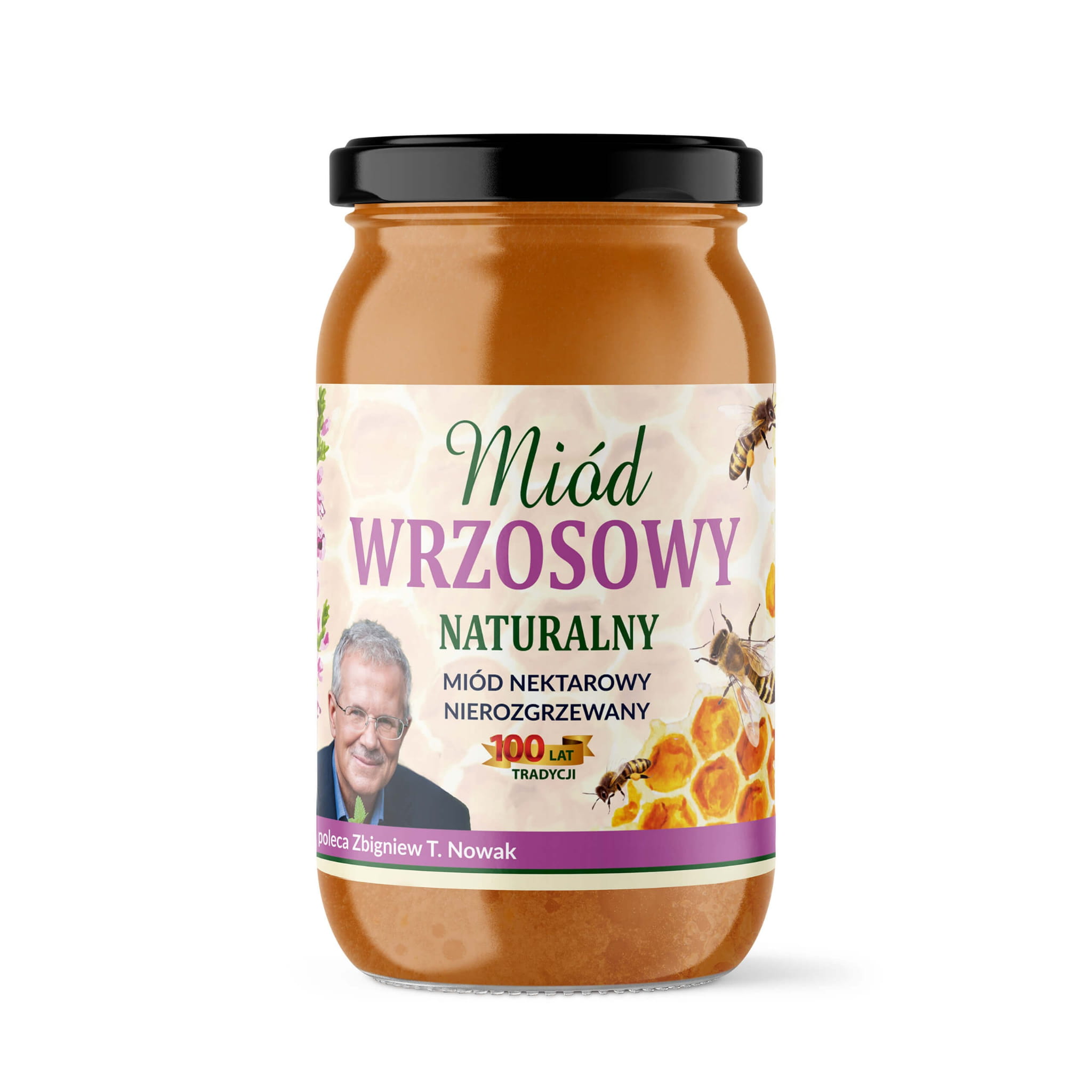 Miód WRZOSOWY 1050g Zbigniew T. Nowak