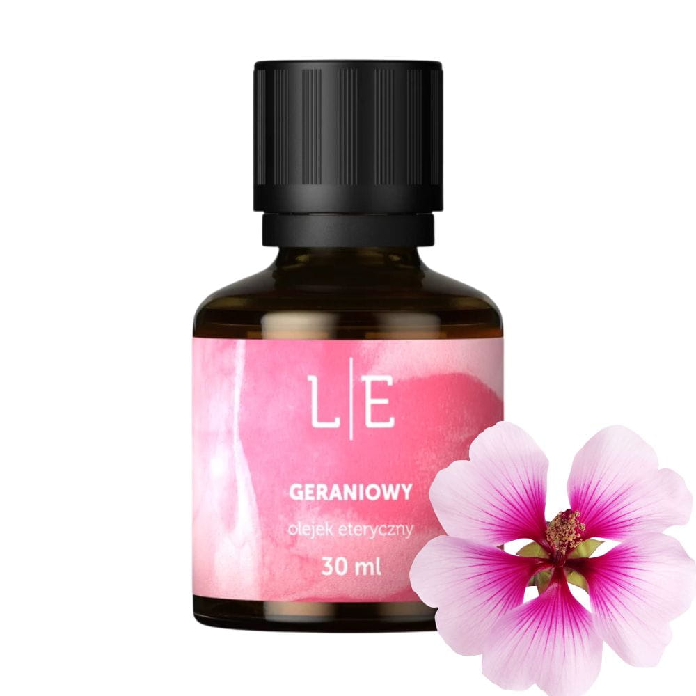 Naturalny olejek eteryczny GERANIOWY 30ml LIFEESSENCE---