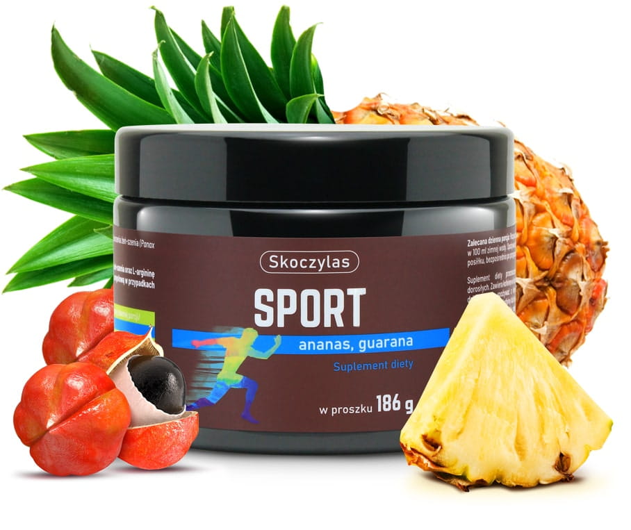 Sport Ananas Guarana 186g Skoczylas