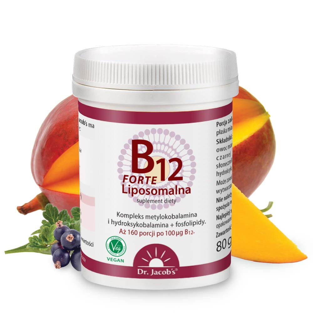 B12 Liposomalna FORTE 80g dr Jacobs