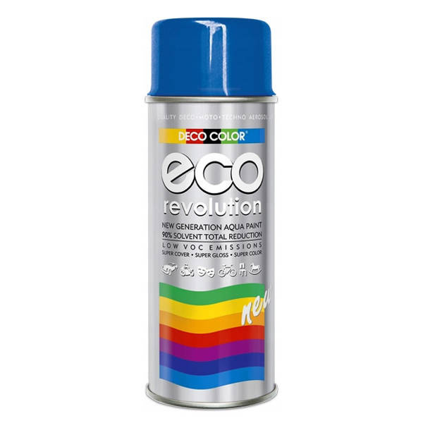 Lakier w sprayu Niebieski 400 ml Eco Revolution